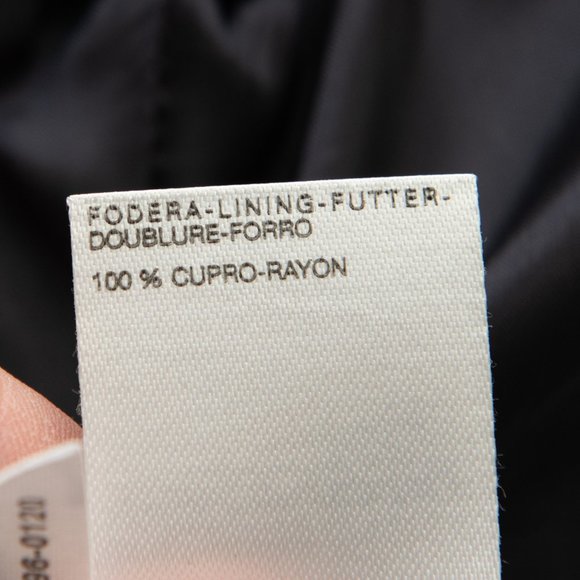 Max Mara Wool Blazer 100% Virgin Wool 3 Button Black White Navy Blue Size 10 - Picture 7 of 10